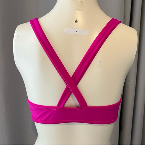 Express 2 Pc Swimsuit Strappy Set - Hot Pink S/M NWOT - Picture 4 of 8